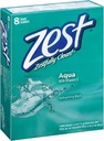 ZEST BATH BAR 4 OZ 8 PACK AQUA  