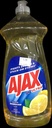 AJAX DISH DETERGENT LEMON SCENT 12.4oz