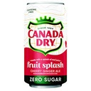 CANADA DRY Cherry  Gingerale Fruit Splash 12oz Can