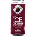 Sparkling ice + Caﬀeine Cans  Black Raspberry 16 oz can