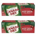 CANADA DRY Cherry  Gingerale Fruit Splash CASE OF 24