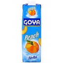 GOYA PEACH MELOCOTON NECTAR 33.8 FLOZ