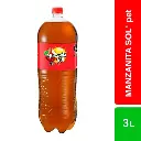 MANZANITA SOL SOFT DRINK 3Liter