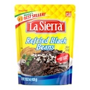 LA SIERRA BLACK  REFRIED BEANS BAG 473G