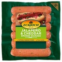 Eckrich Smoked Sausage links, Jalapeno & Cheddar, 12-14 oz 