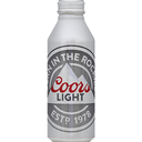 COORS LIGHT BEER ALUM 16oz BOTTLE