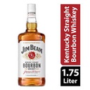 Jim Beam White Bourbon Whiskey 1.75Liter